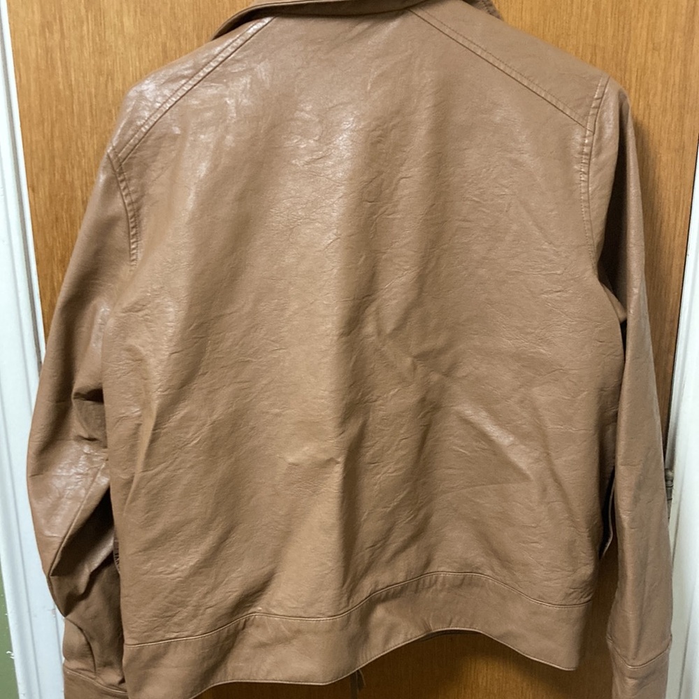 Universal Thread Brown Leather Jacket - Picture 9 of 9